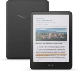 An Amazon Kindle Colorsoft