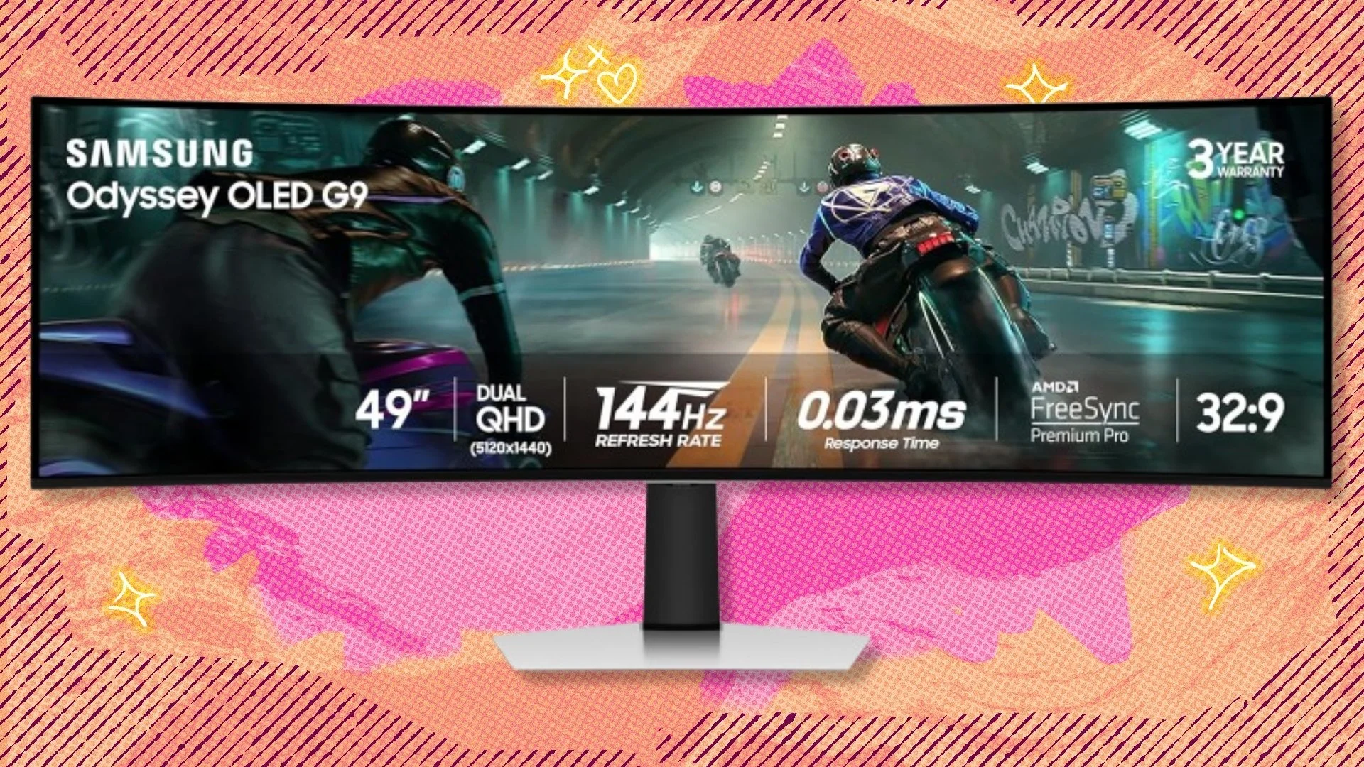 Samsung Odyssey G9 OLED Gaming Monitor Hits All-Time Low Price — $500 Off