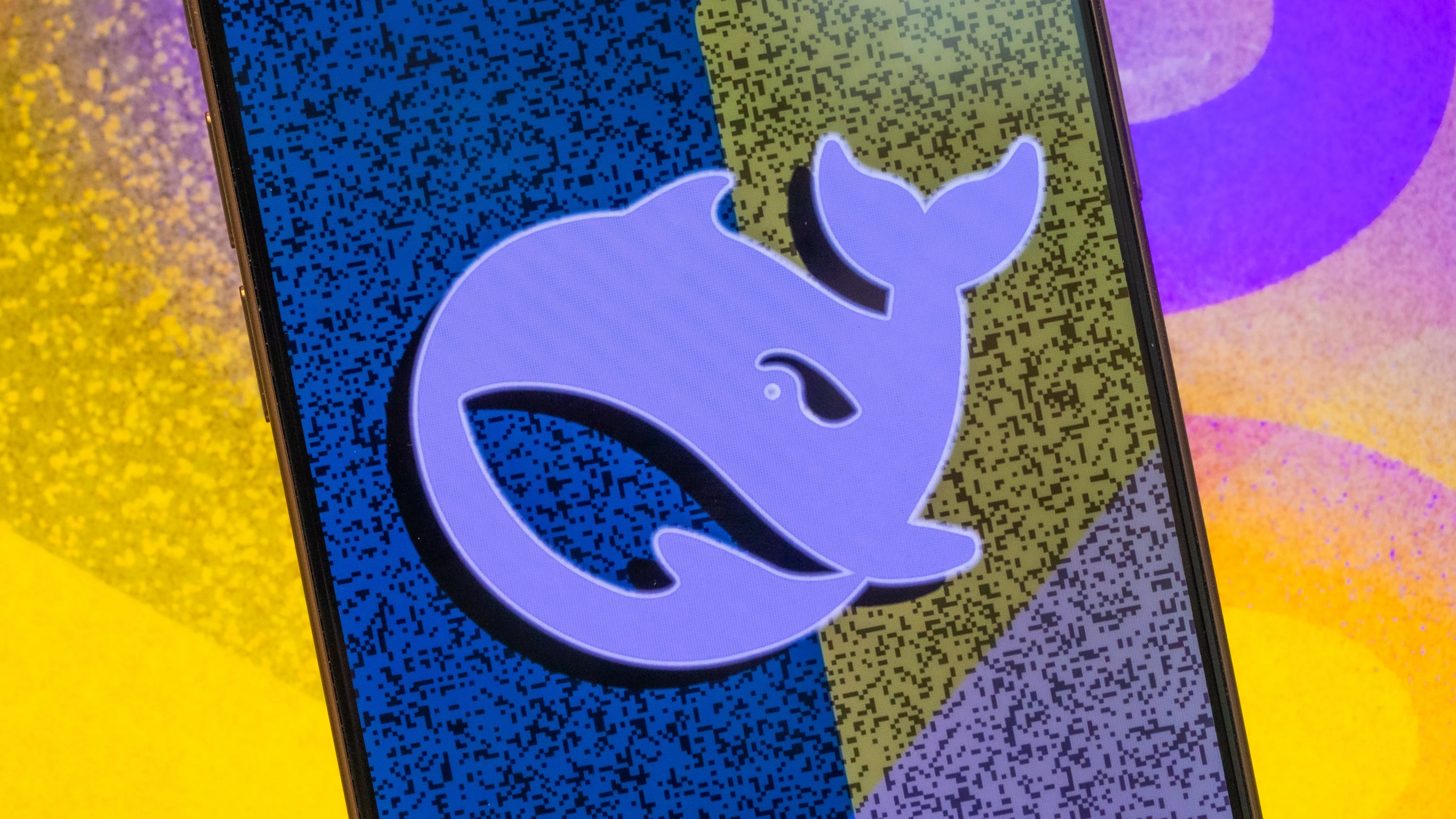 Stylized Deepseek logo