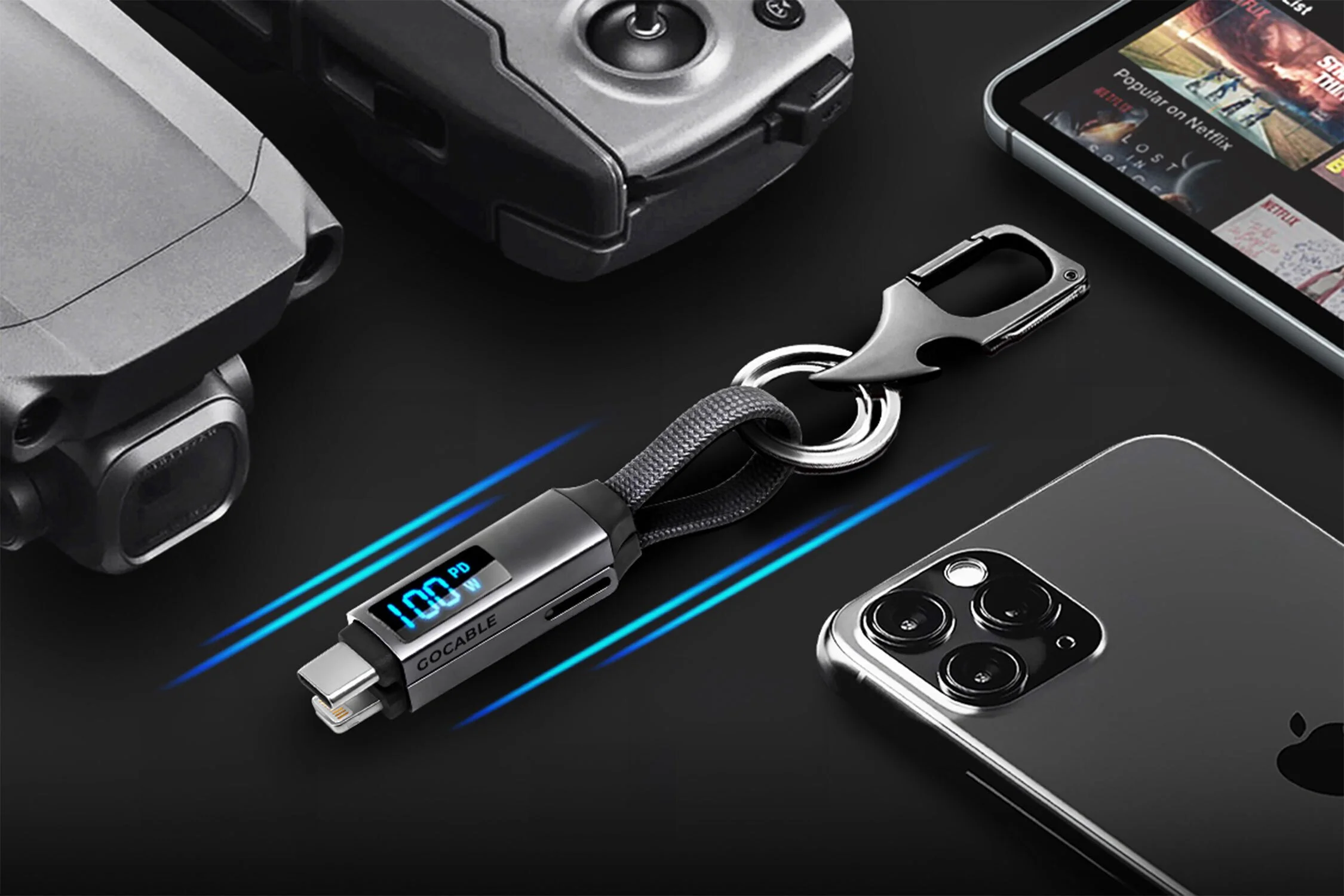 One $22 Keyring Cable That Charges All Your Devices Anywhere You Go